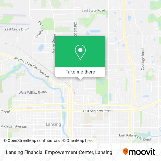 Lansing Financial Empowerment Center map