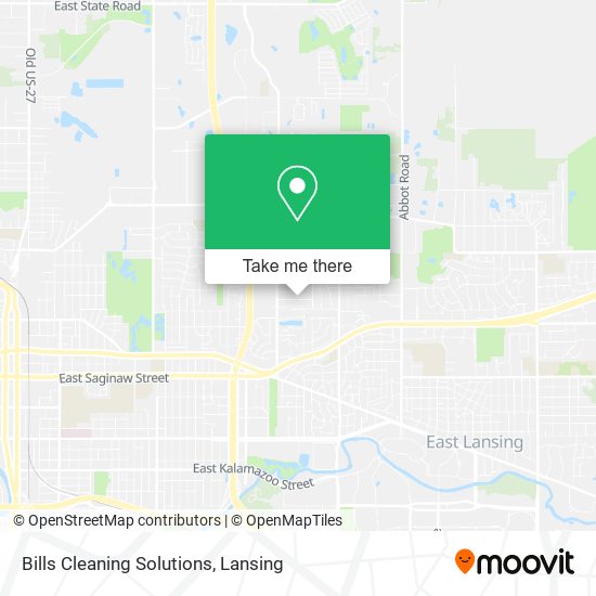 Bills Cleaning Solutions map