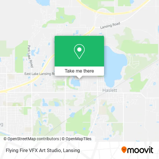 Flying Fire VFX Art Studio map