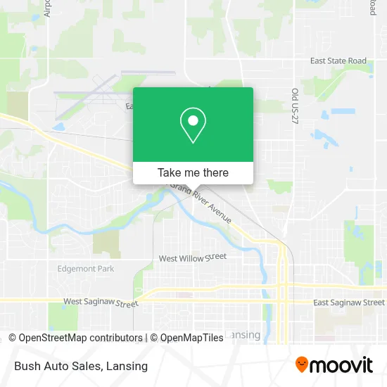 Bush Auto Sales map