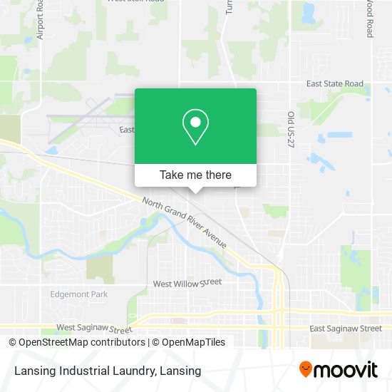 Mapa de Lansing Industrial Laundry