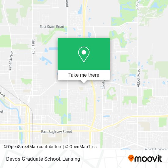 Devos Graduate School map