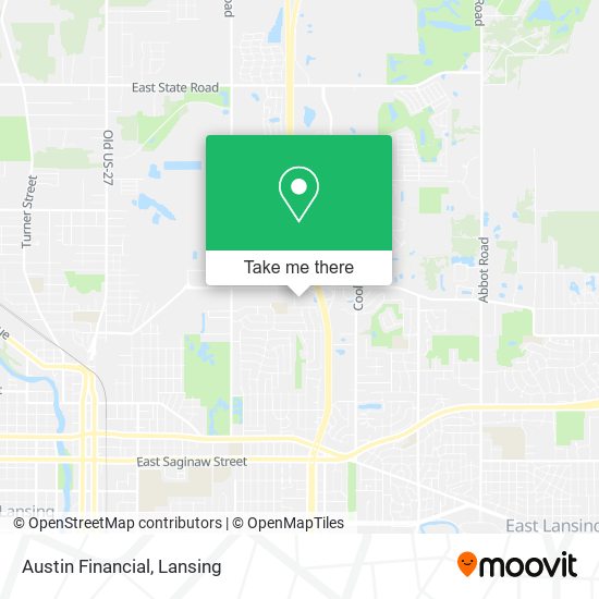 Austin Financial map