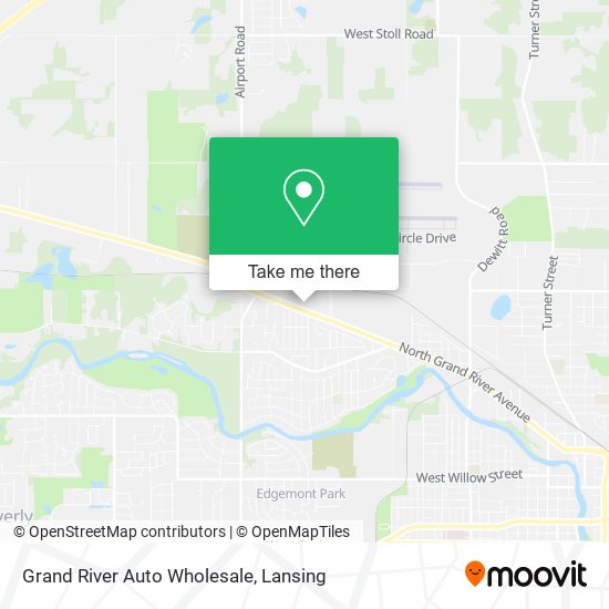 Grand River Auto Wholesale map