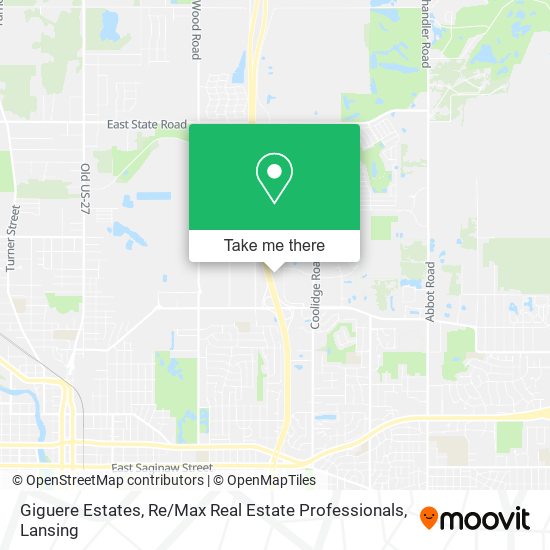Mapa de Giguere Estates, Re / Max Real Estate Professionals