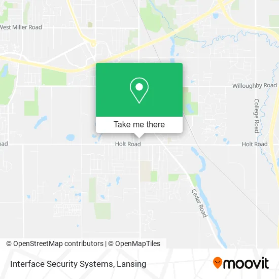 Mapa de Interface Security Systems