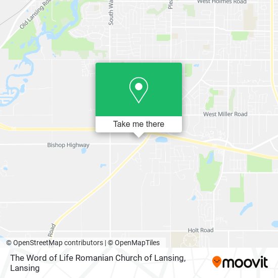 The Word of Life Romanian Church of Lansing map