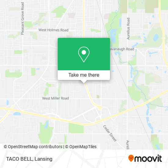 Mapa de TACO BELL