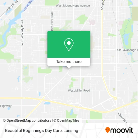 Beautiful Beginnings Day Care map