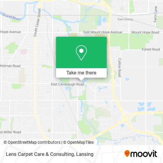 Lens Carpet Care & Consulting map