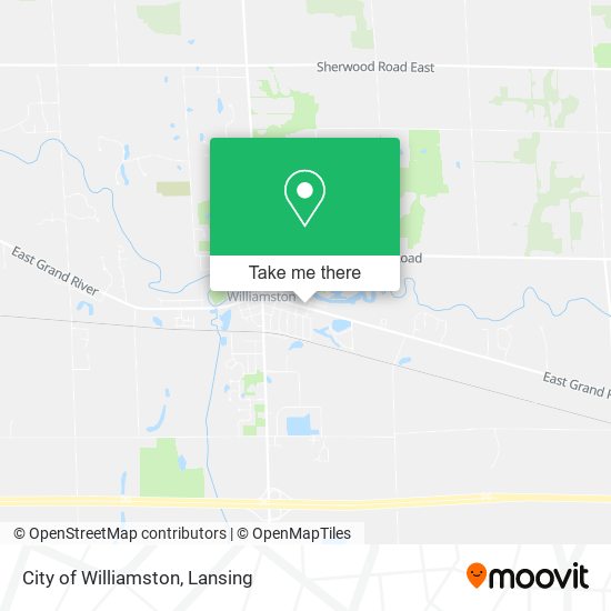 City of Williamston map