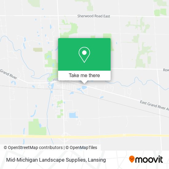 Mapa de Mid-Michigan Landscape Supplies