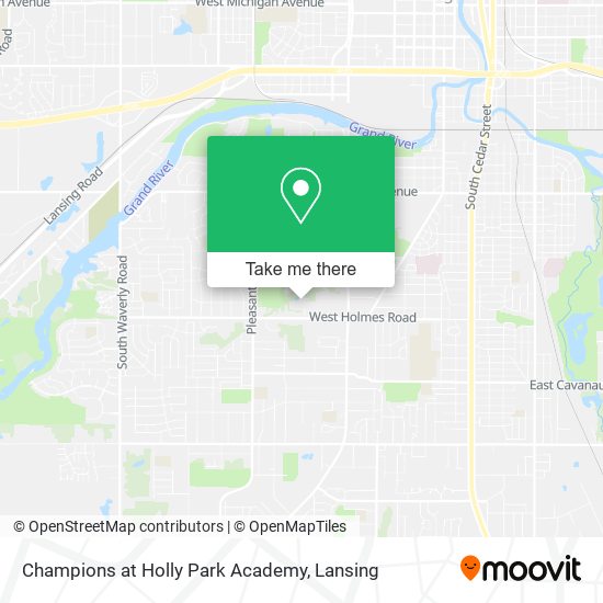 Champions at Holly Park Academy map