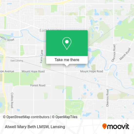 Atwell Mary Beth LMSW map