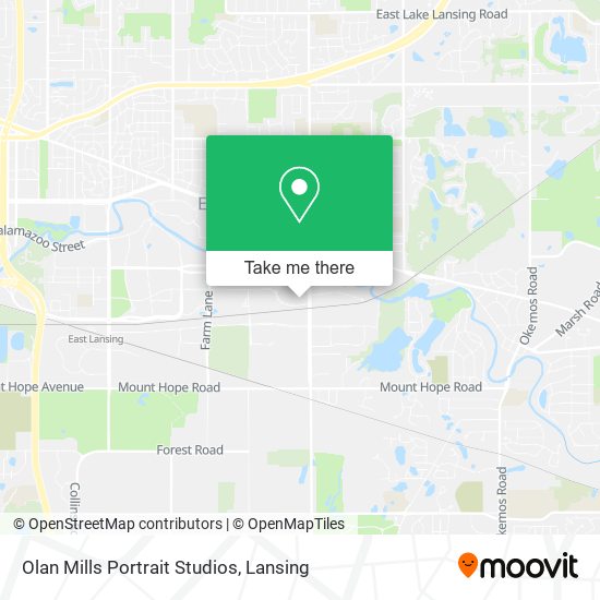 Olan Mills Portrait Studios map