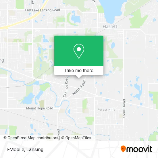 T-Mobile map