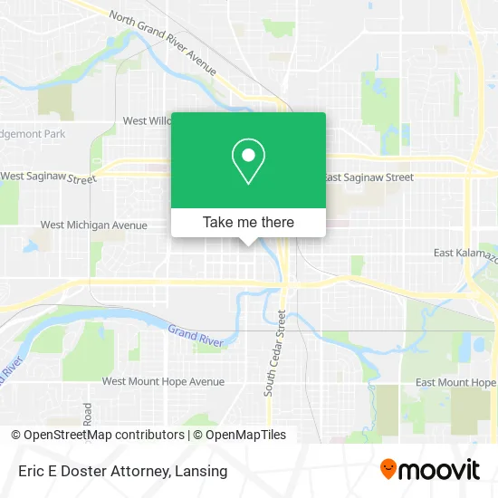 Mapa de Eric E Doster Attorney