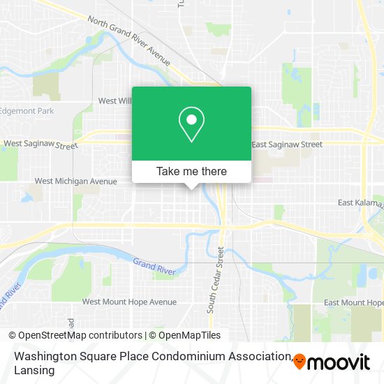 Mapa de Washington Square Place Condominium Association