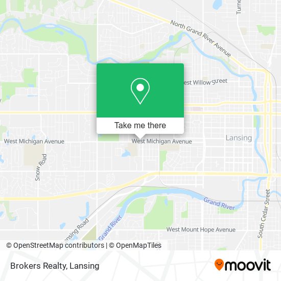 Brokers Realty map