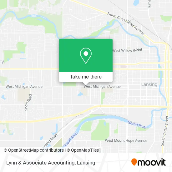 Mapa de Lynn & Associate Accounting