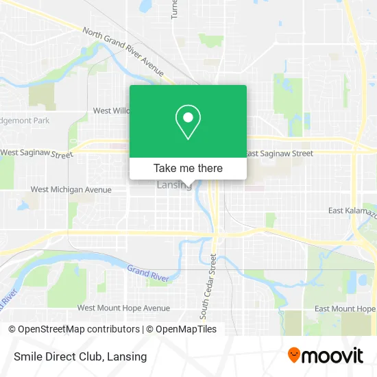 Mapa de Smile Direct Club