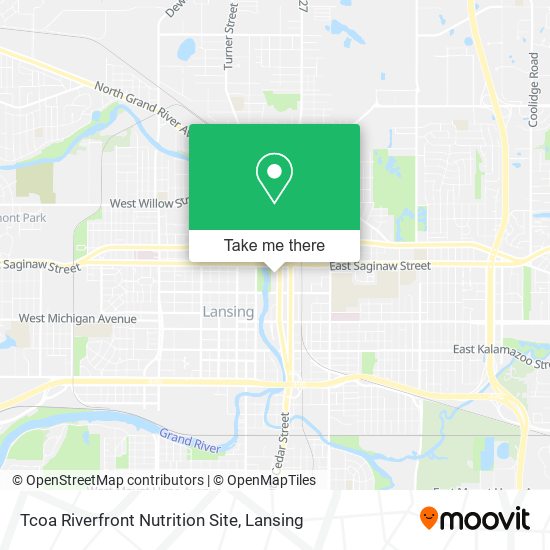 Tcoa Riverfront Nutrition Site map
