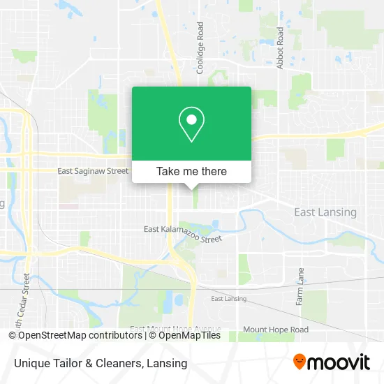 Unique Tailor & Cleaners map