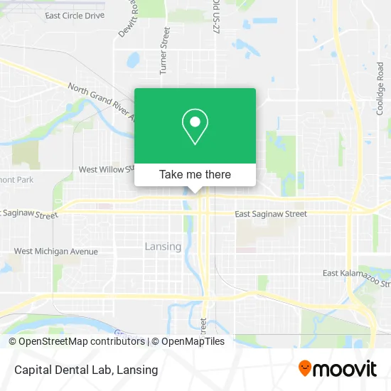 Capital Dental Lab map