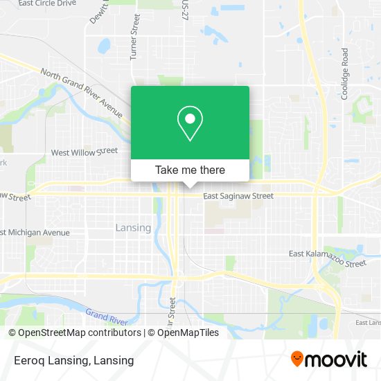 Eeroq Lansing map