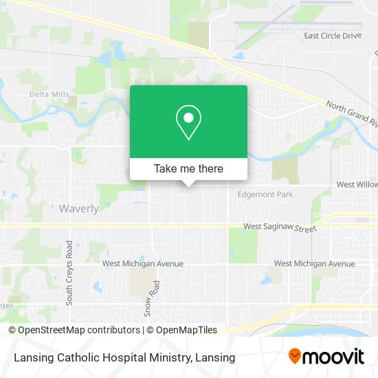 Mapa de Lansing Catholic Hospital Ministry