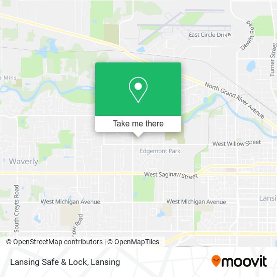 Mapa de Lansing Safe & Lock
