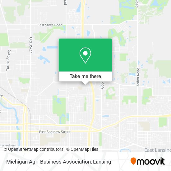Mapa de Michigan Agri-Business Association