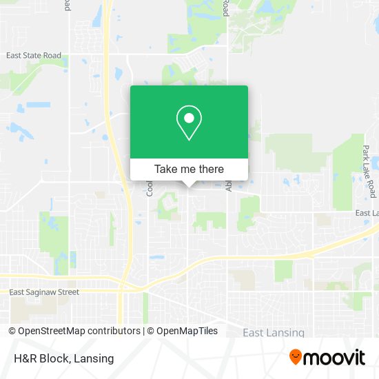 H&R Block map