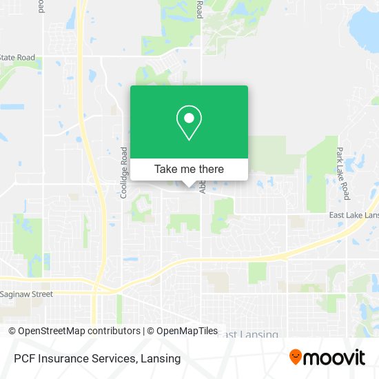 PCF Insurance Services map