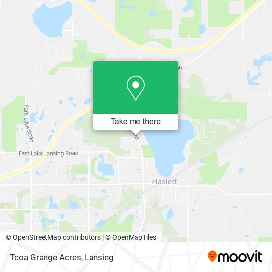 Mapa de Tcoa Grange Acres