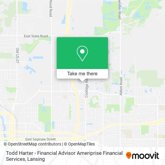 Todd Harter - Financial Advisor Ameriprise Financial Services map