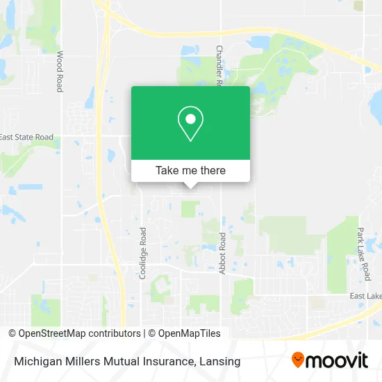 Michigan Millers Mutual Insurance map