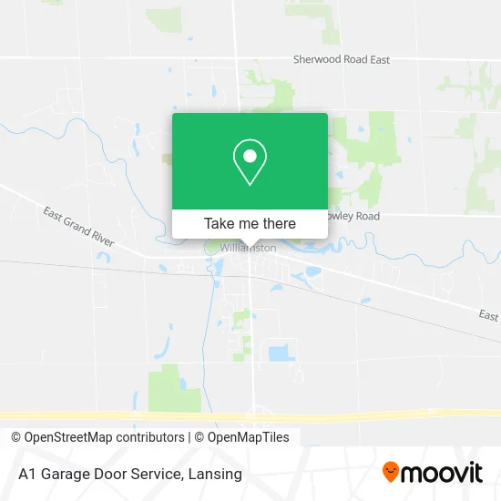 A1 Garage Door Service map