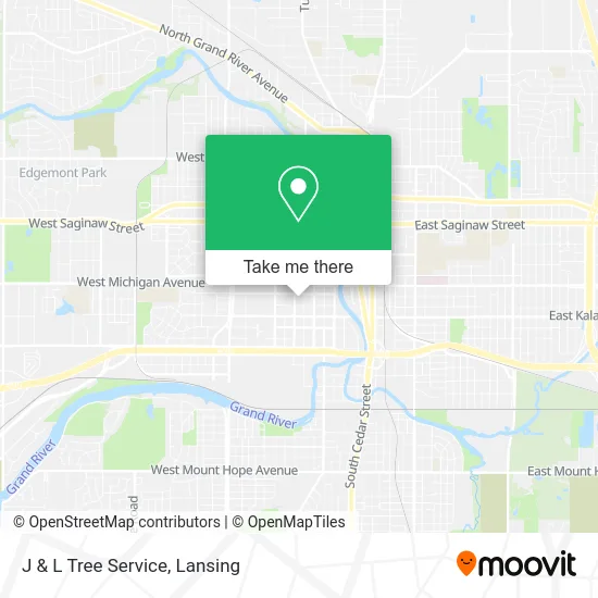 J & L Tree Service map