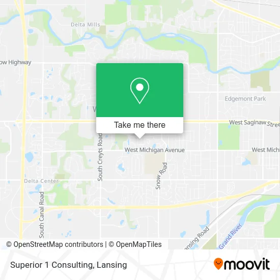 Mapa de Superior 1 Consulting