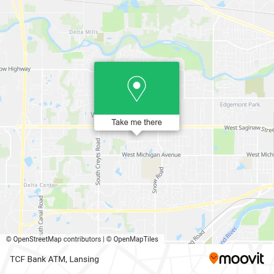 TCF Bank ATM map