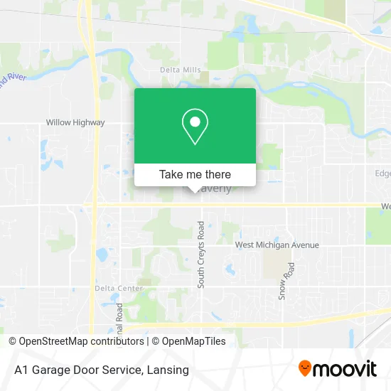 A1 Garage Door Service map