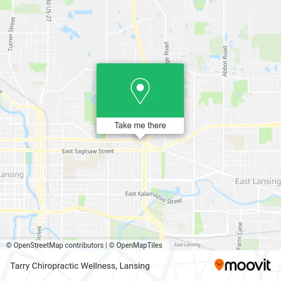 Tarry Chiropractic Wellness map