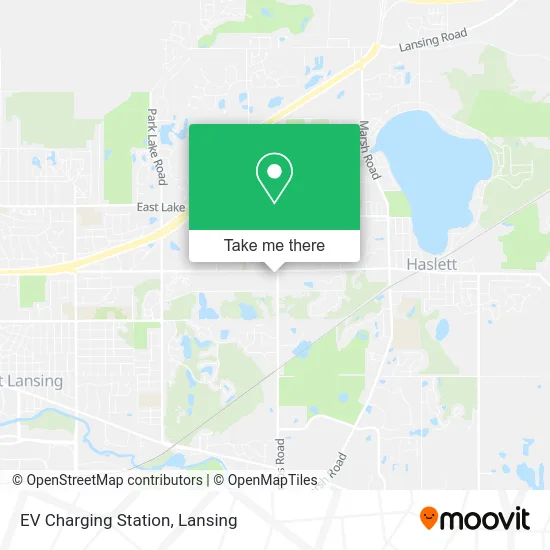 EV Charging Station map