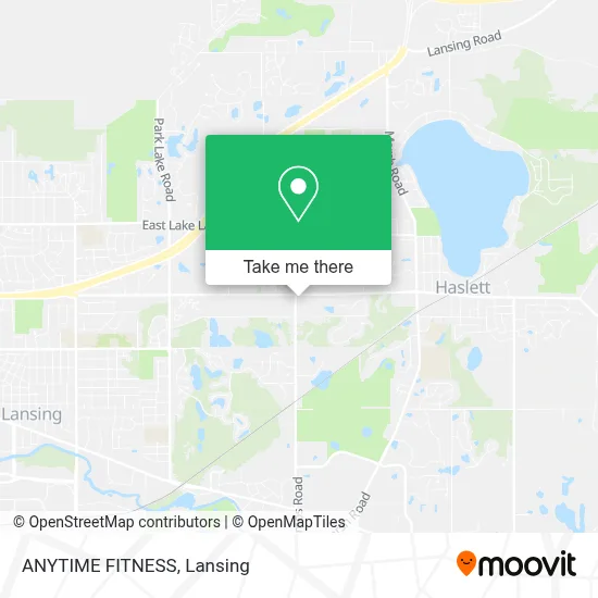 ANYTIME FITNESS map