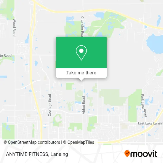 ANYTIME FITNESS map