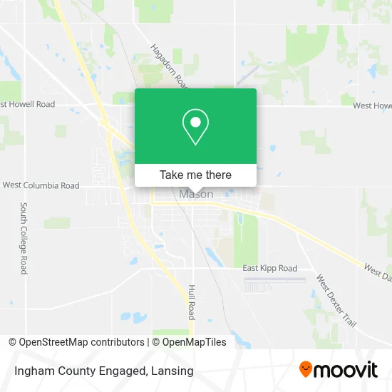 Ingham County Engaged map