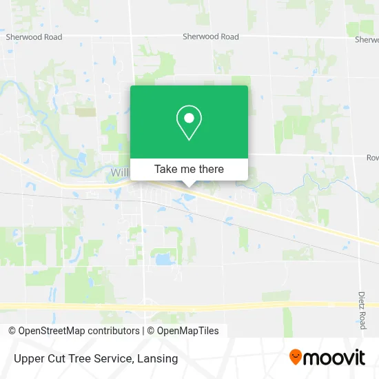 Upper Cut Tree Service map