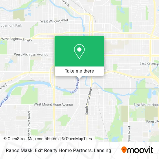 Rance Mask, Exit Realty Home Partners map