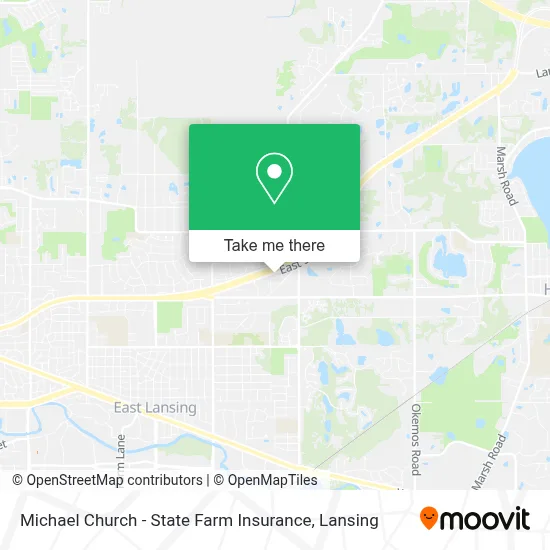 Michael Church - State Farm Insurance map